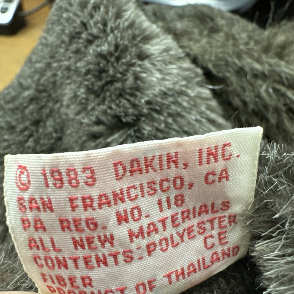 Vintage 1983 Dakin Big Bad Wolf Hand Puppet