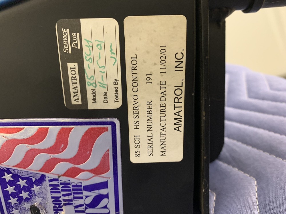 Amatrol 85-SCH HS Servo Control Module
