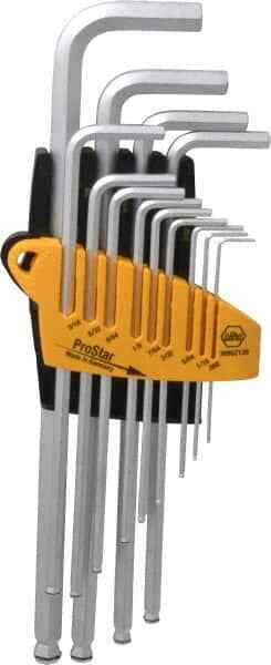 Wiha 13 Piece L Key Standard Hex Key Set Hex Range from 0.05 to 3/8"