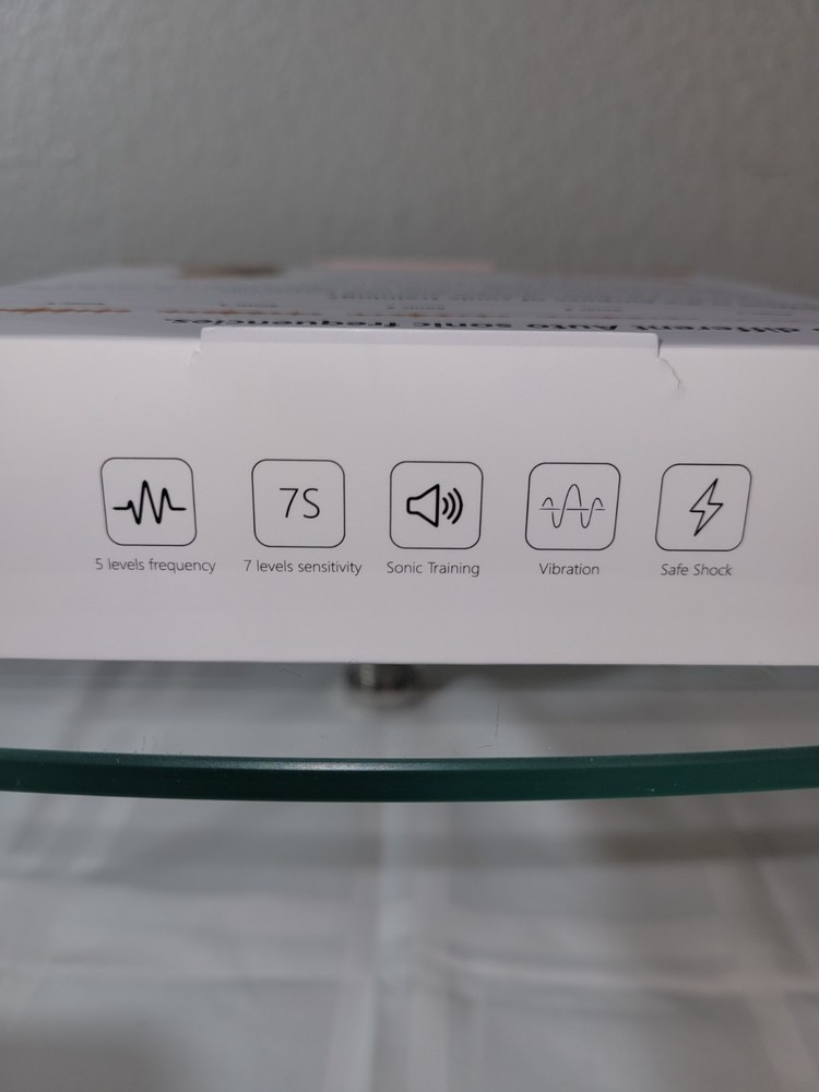 Smart Barking Dog Collar Intelligent Waterproof Bark Control Device Set 2 Pack