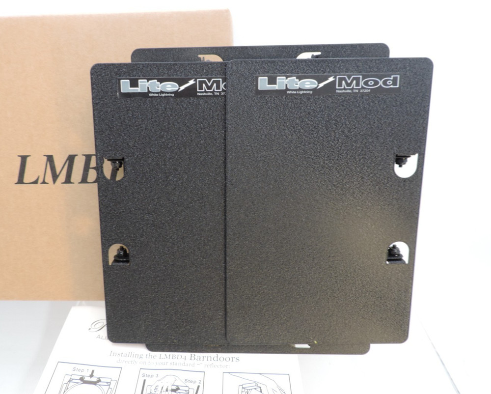 Paul Buff Alienbees LMBD4 Barndoors / Open Box