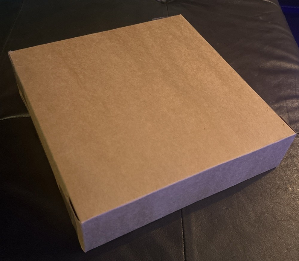 Plain Extra Thin Pizza Boxes 10" x 10" x 2" - Pack of 75