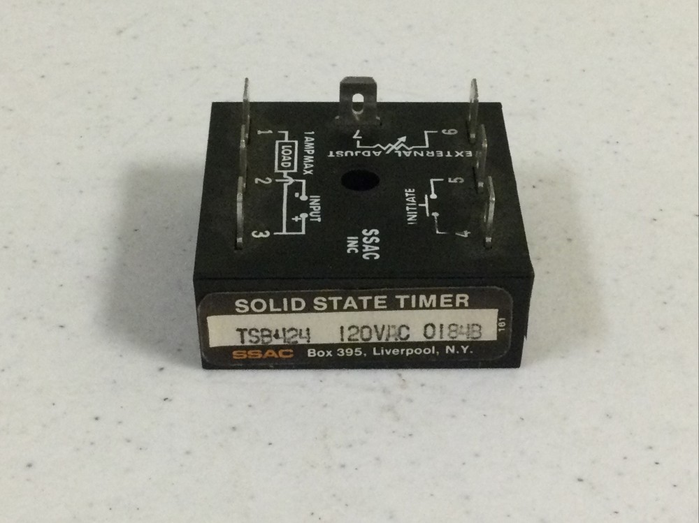 NEW, SSAC TSB424 SOLID-STATE TIMING MODULE RELAY, FREE SHIPPING