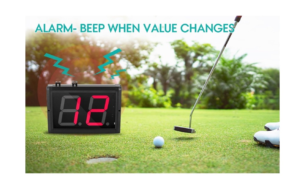 Lap Counter Up Down 4 inch Digital Counter with Buttons and Remote