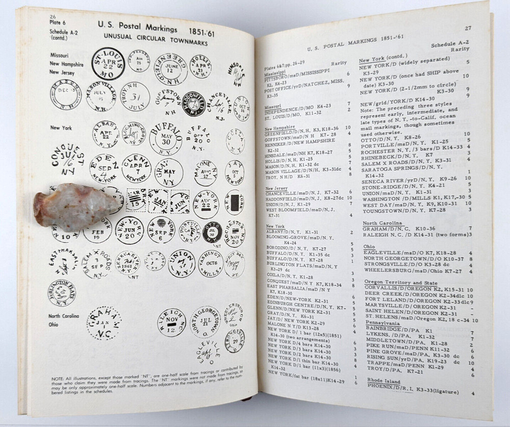 United States Postal Markings And Related Mail Services By Tracy W Simpson 1959