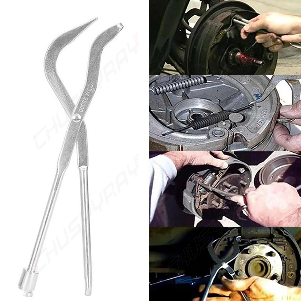 Removal & Installation Tool - Dual-End Brake Spring Pliers Drum Shoe Return