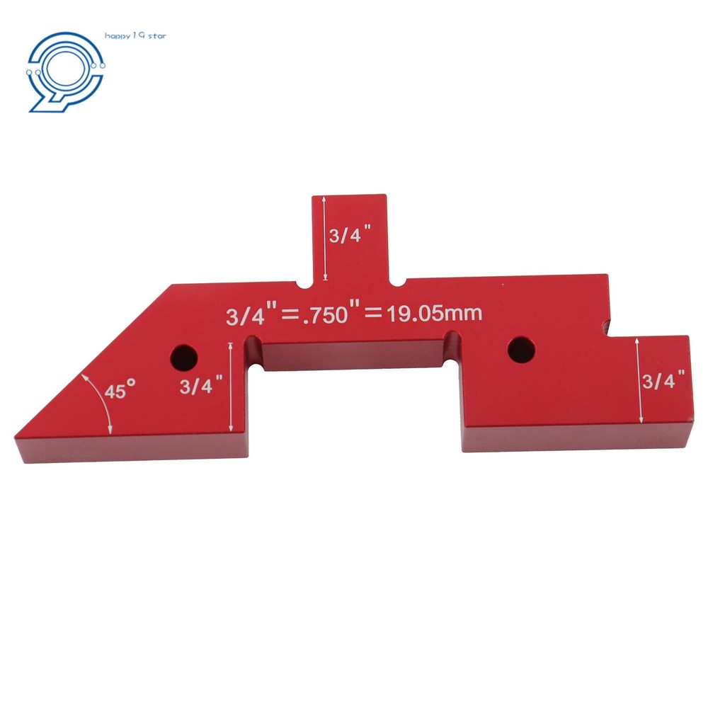Router Table Setup Bars 14 Pcs Precision Aluminum Setup Blocks Height Gauge
