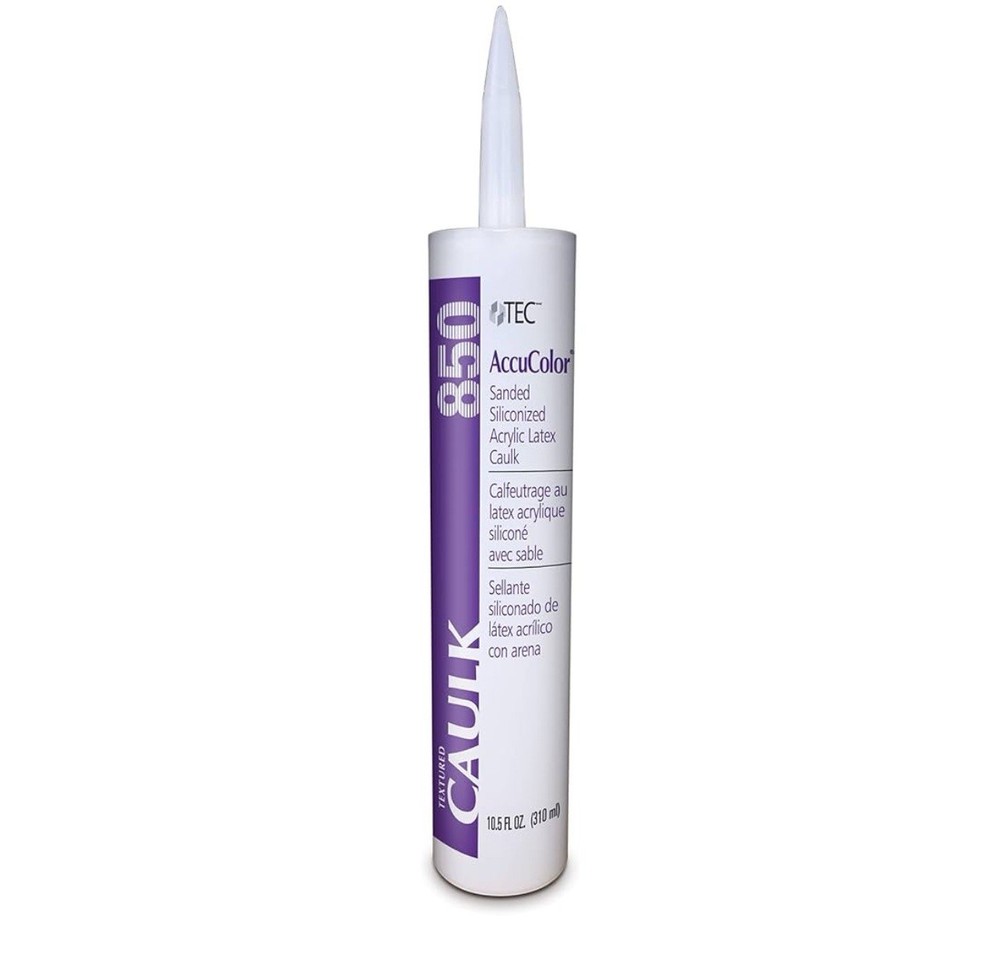 TEC AccuColor - Siliconized Sanded Acrylic Caulk - Silverado -Free Shipping!