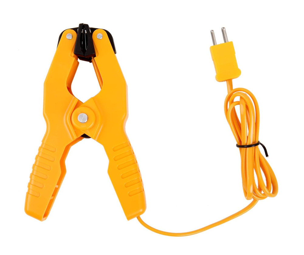 Temperature Clamp K-Type Thermocouple Sensor HVAC Temperature Probe in Temperatu