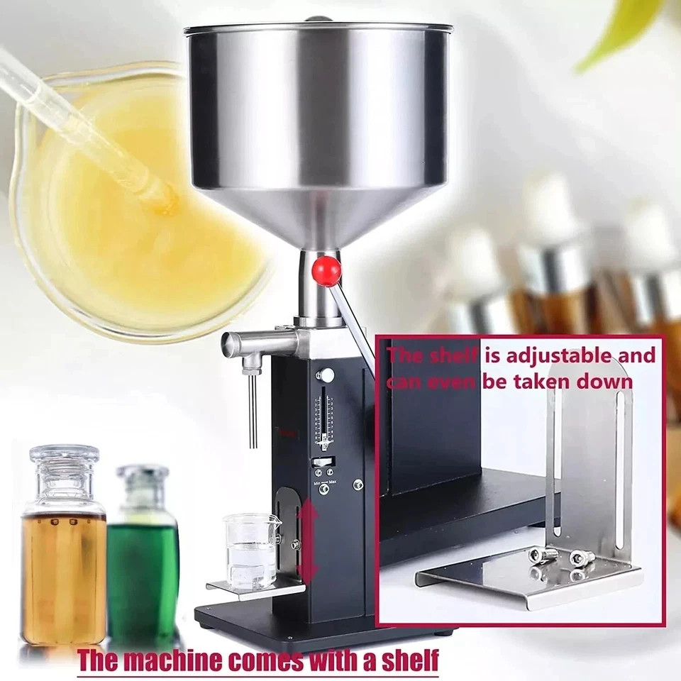 A03 5-50m Manual Precise Liquid Fillng Machine Fit Paste/Liquid scale function