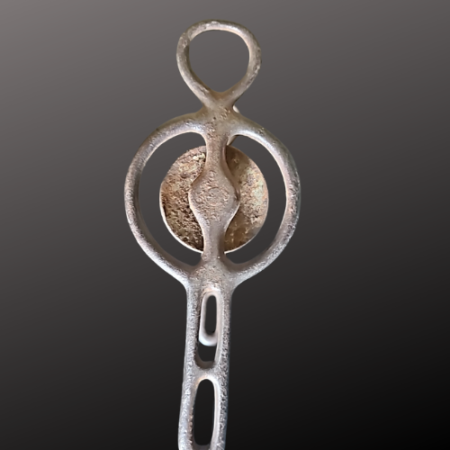 Old Shanked Solid Mouth Driving Bit 5" mouth