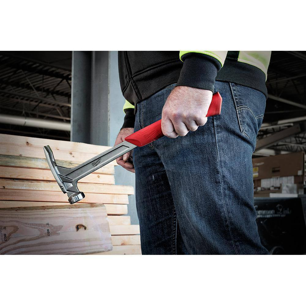 17 Oz. Smooth Face Framing Hammer with Hammer Loop