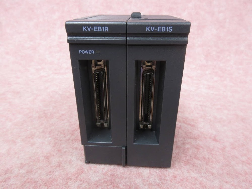 KEYENCE KV-EB1S KV-EB1R Expansion Unit Module Untested USED