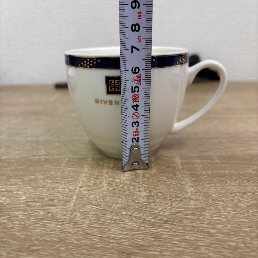 Givenchy Porcelaine Cup Saucer Plate Pair Set