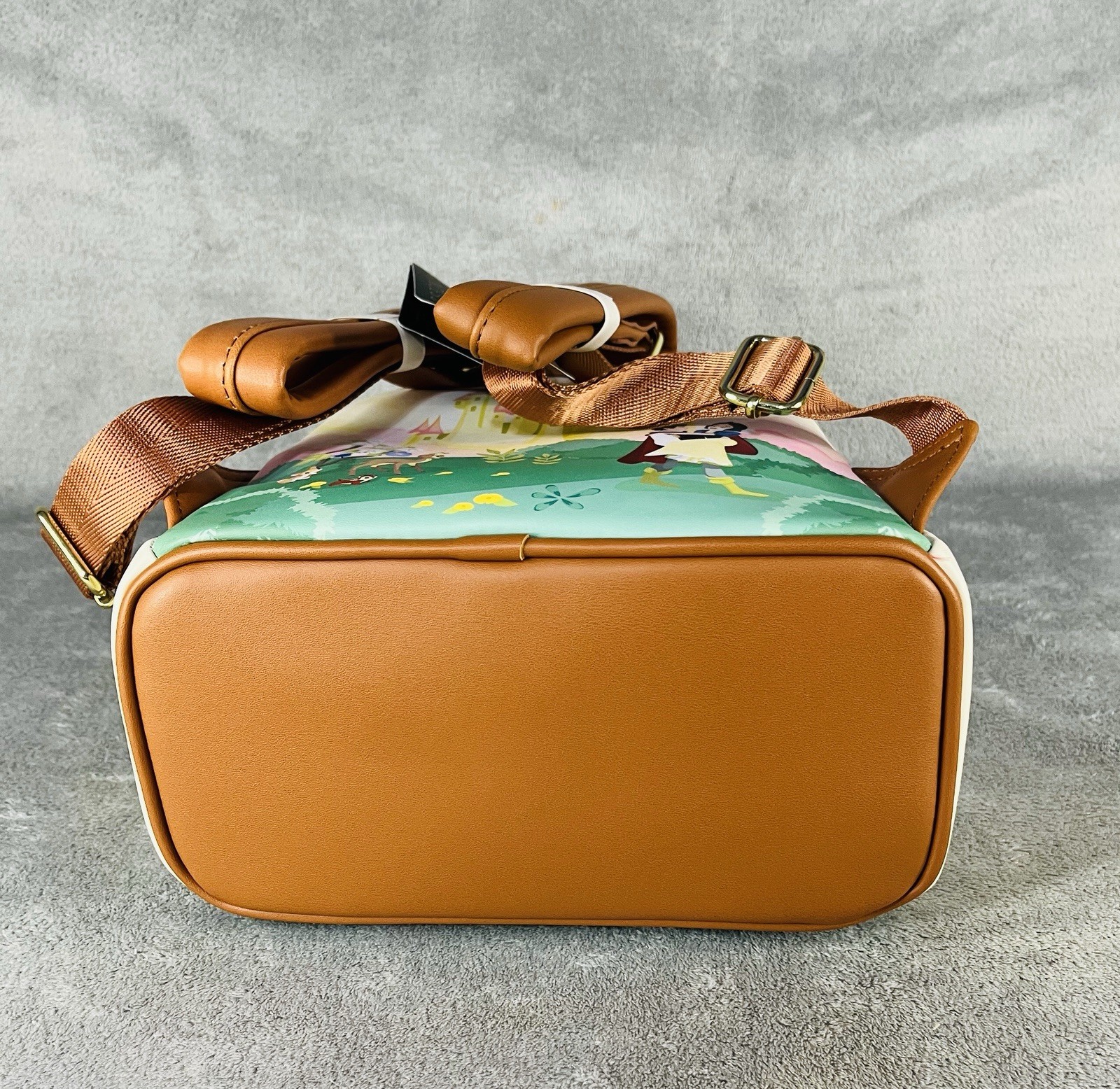 NEW Loungefly Disney Princess Snow White Seven Dwarfs Castle Mini Backpack