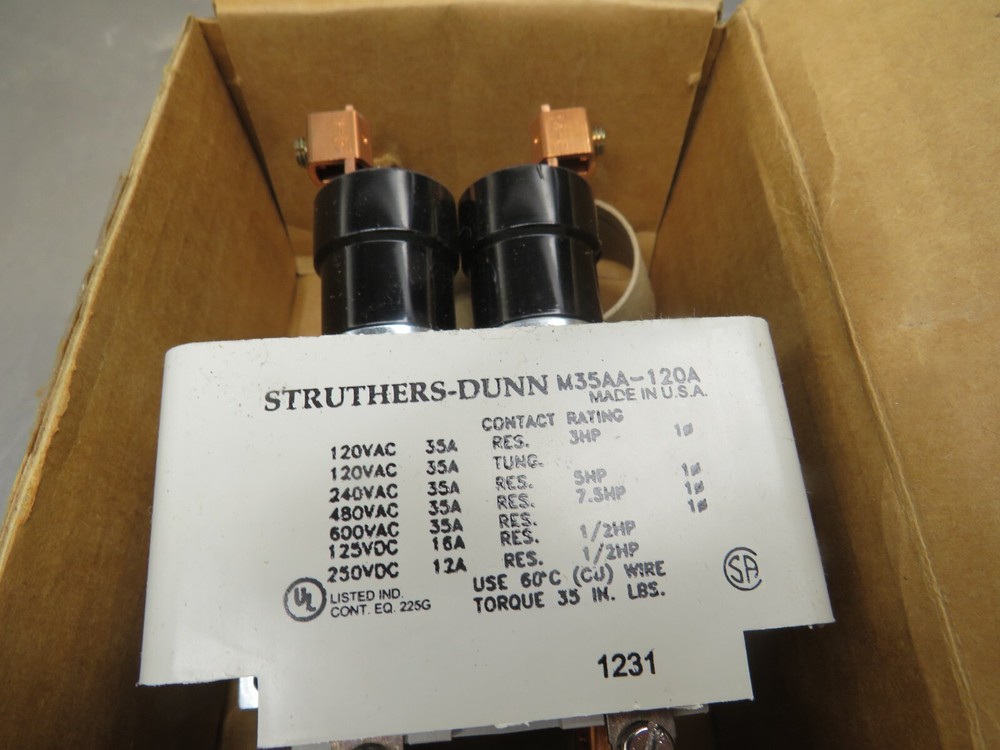 Struthers Dunn WM35AA-120A 120VAC