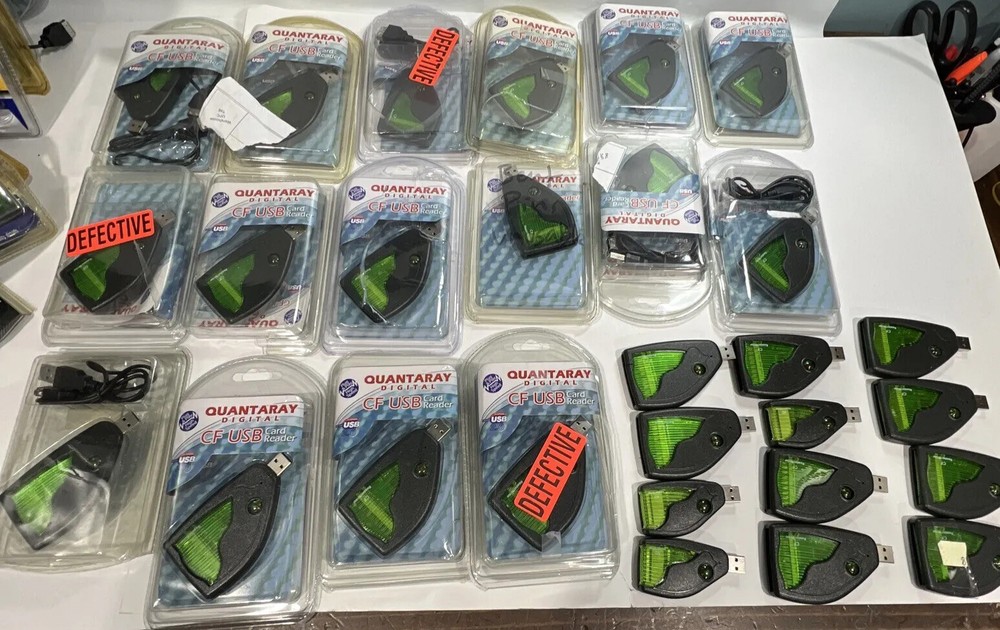 Camera Memory Card Readers Mixed Lot (ALL RETURNS/DEFECTIVE)