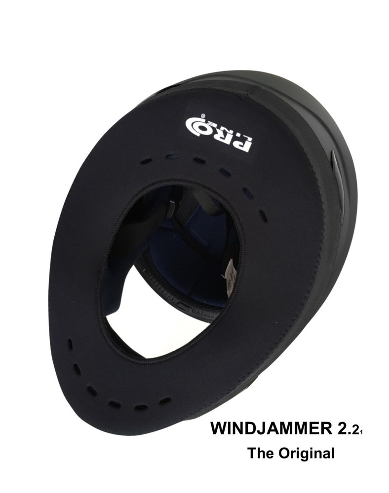 WINDJAMMER 2.2 Motor Cycle Helmet WIND & NOISE BLOCKER