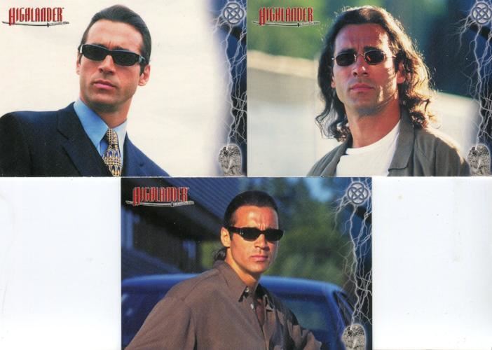 Highlander Complete Base Card Set 129 Cards