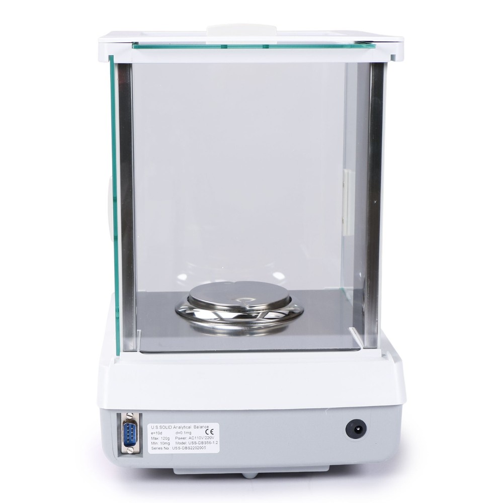 U.S. Solid 0.1mg Analytical Balance Lab Digital Scale For Powder Type 120g-320g