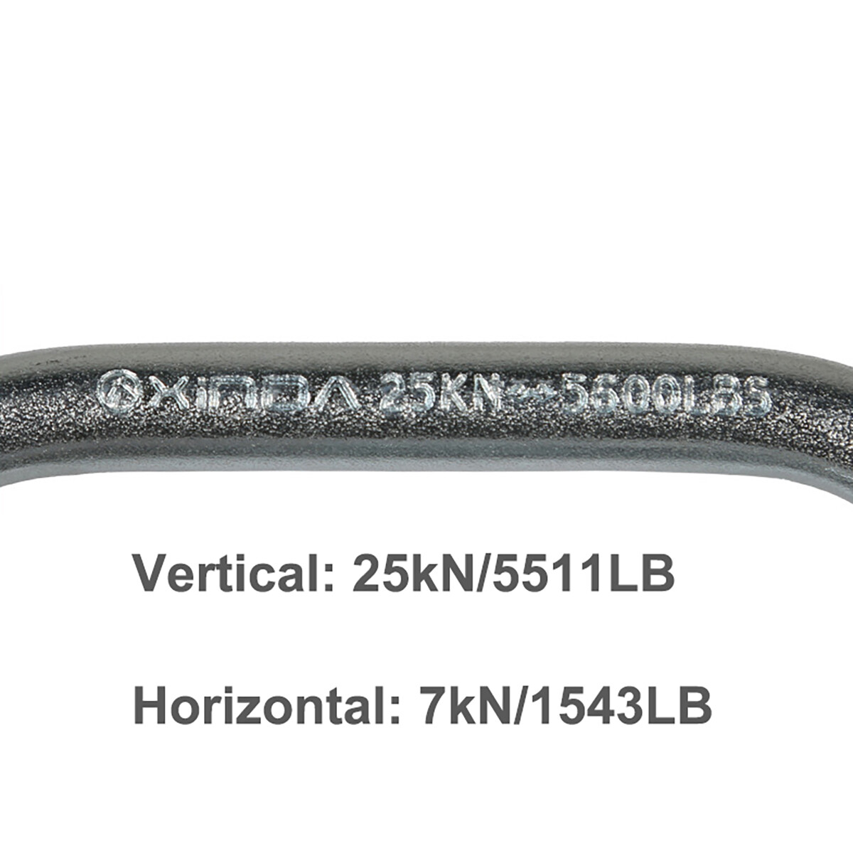 5 Pack Stainless Steel Screw Locking Carabiner Clip 25KN Heavy Duty Springs Hook