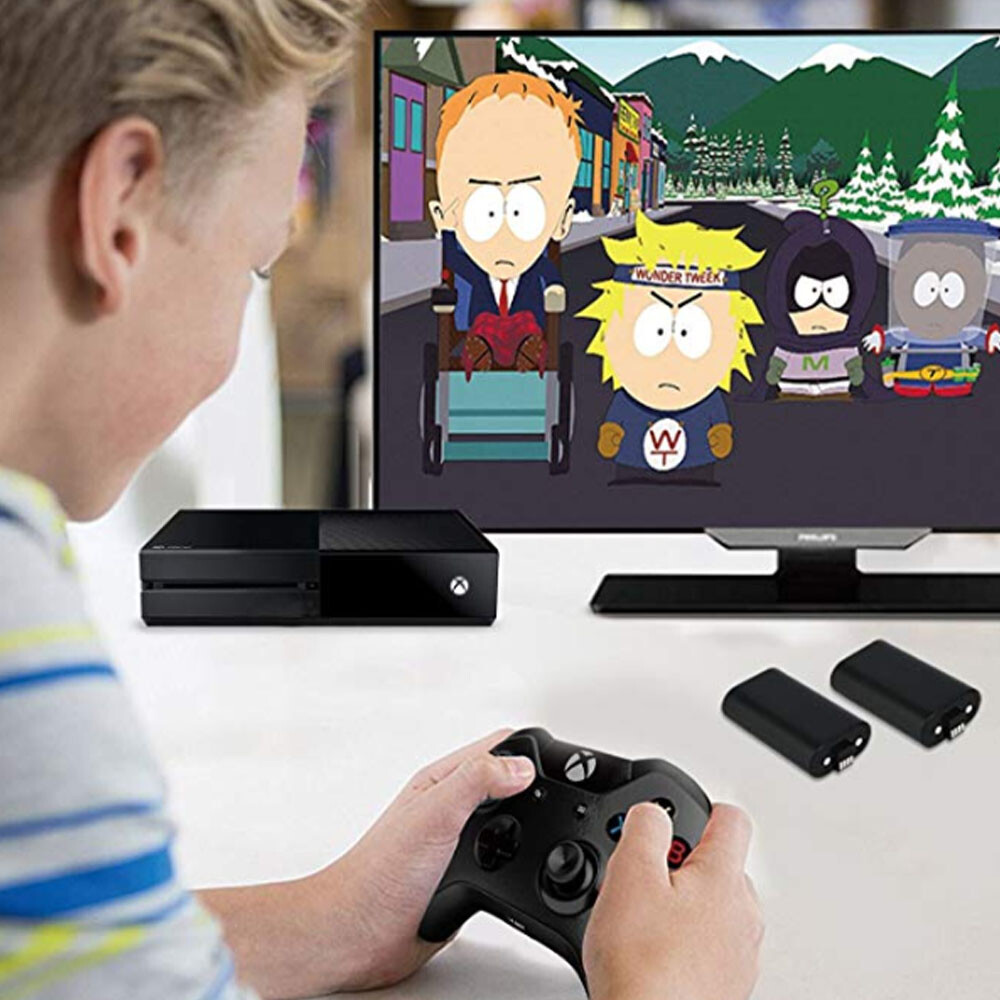 2024 New Microsoft Battery For Xbox One Wireless Controller 1400mAh Rechargeable