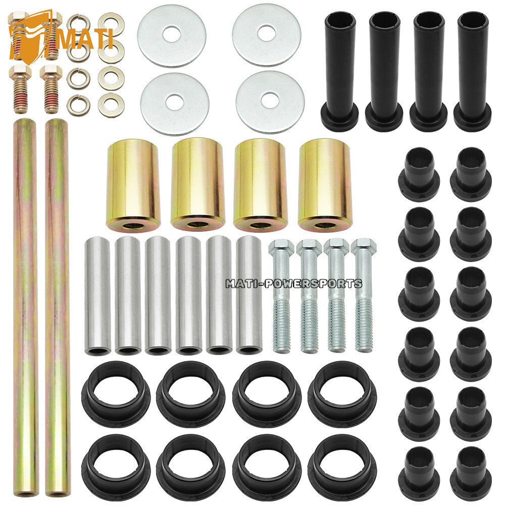 Rear Left & Right A-Arm Bushing Shafts Kit for Polaris Sportsman 400 450 600 700