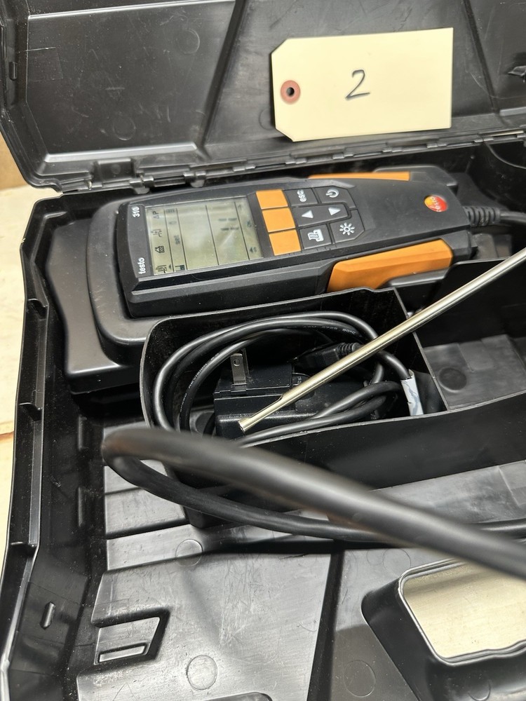 Testo 310 Residential Combustion Analyzer kit no printer
