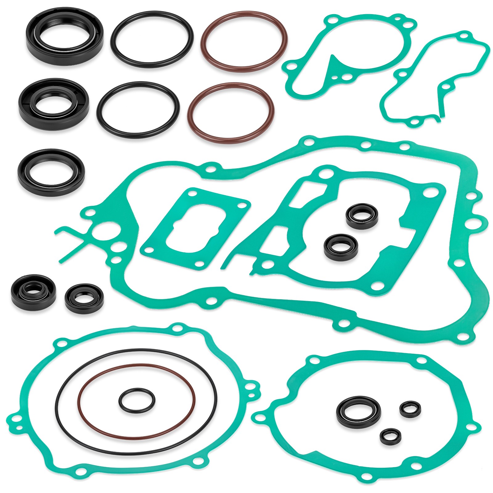 Complete Gasket Kit W/ Oil Seal for Yamaha YZ125 1998-2000 2001 2002 2003 2004
