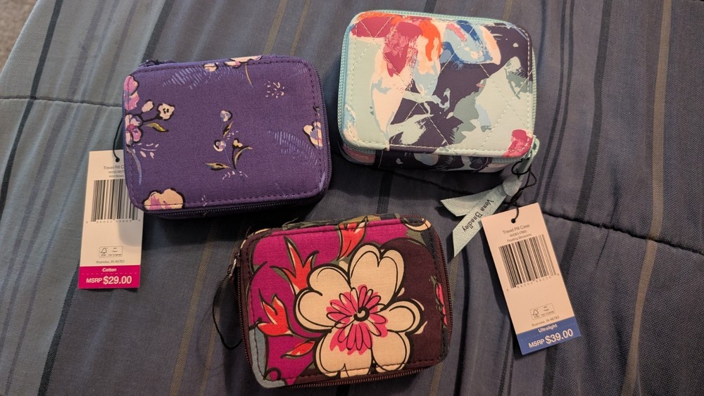 Various Vera Bradley NWT Small Pill Organizers