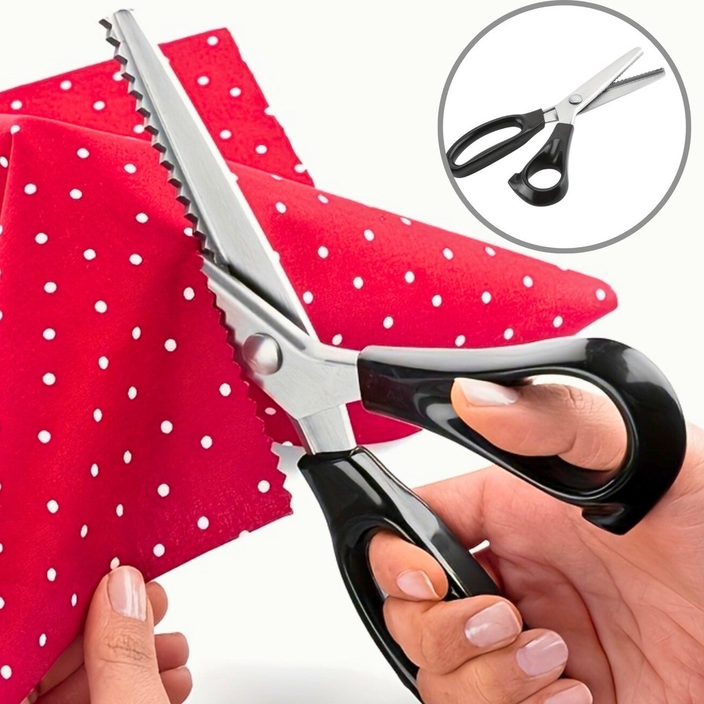 Zigzag, Scallop Professional Pinking Scissors , Crafts & Sewing Scissors