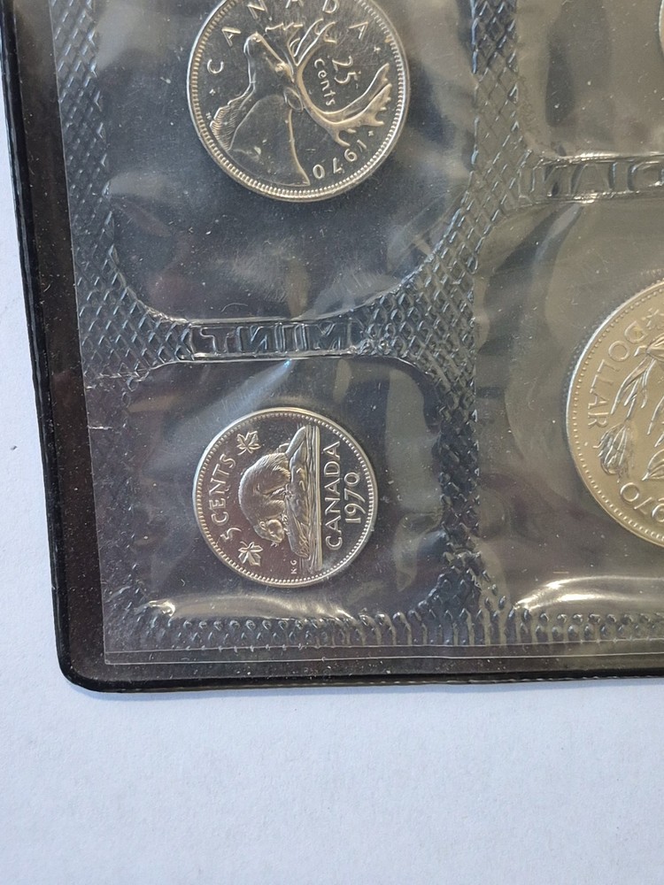 1970 Canada Proof Set Coins, 8267