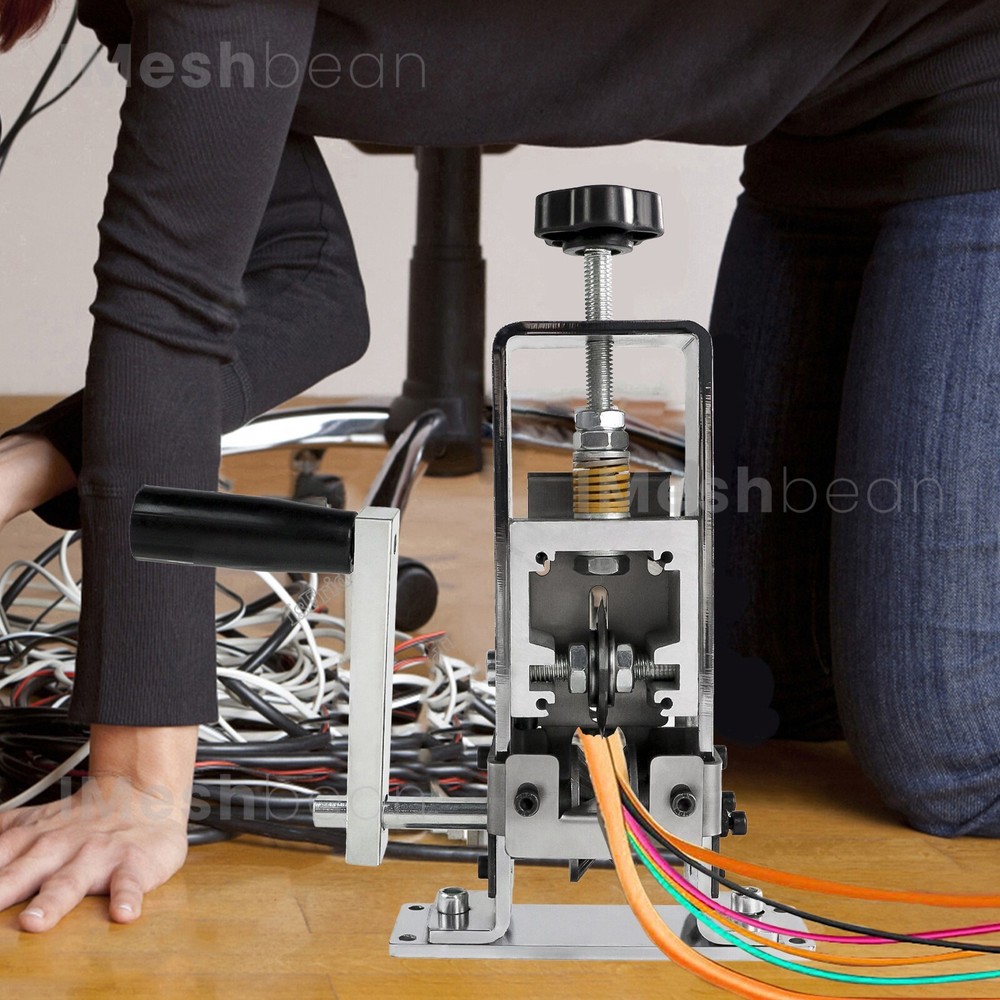 Hand Crank Wire Stripper Wire Stripping Machine Cables Scrap Recycle Cable Tool