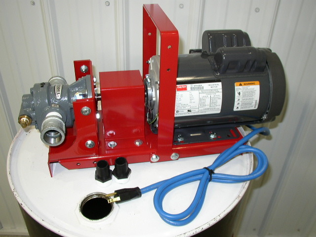 New Waste/Bulk Oil Pump, 3/4 HP, 1" Ports, 16 GPM, Heaters, Burners, Transformer