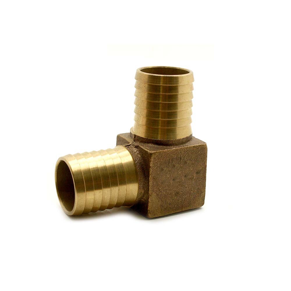 Thrifco 6522122 1 inch Brass Insert Elbow
