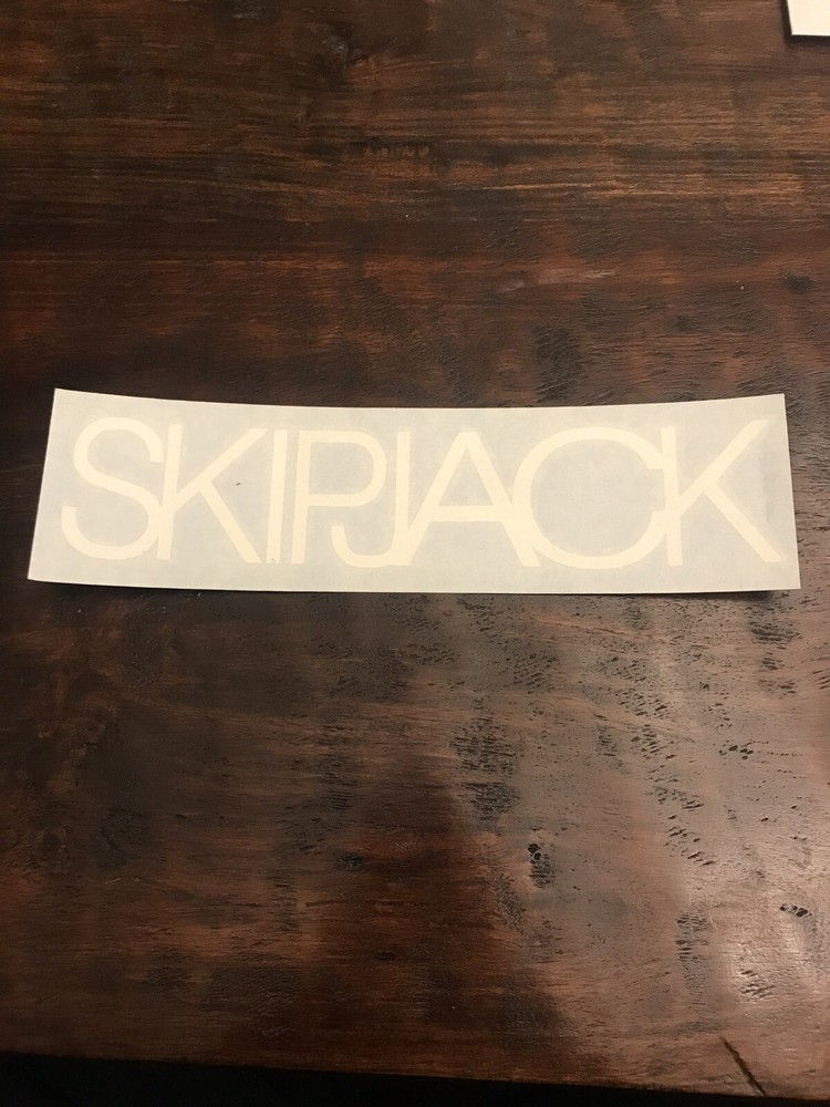 Skipjack Boats Vinyl Decal