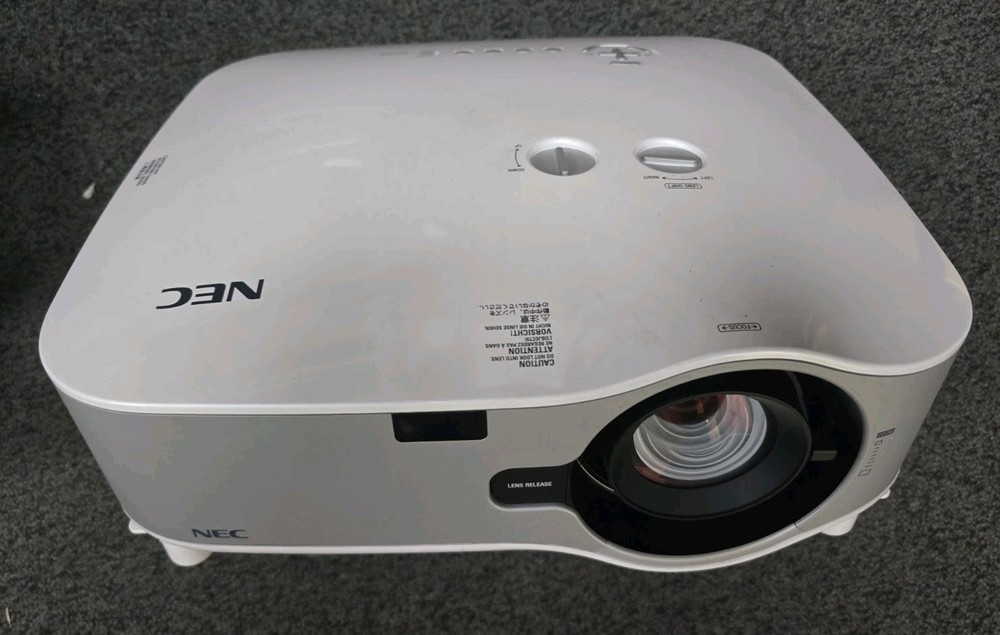 NEC NP 1000 Projector With Celing Mount