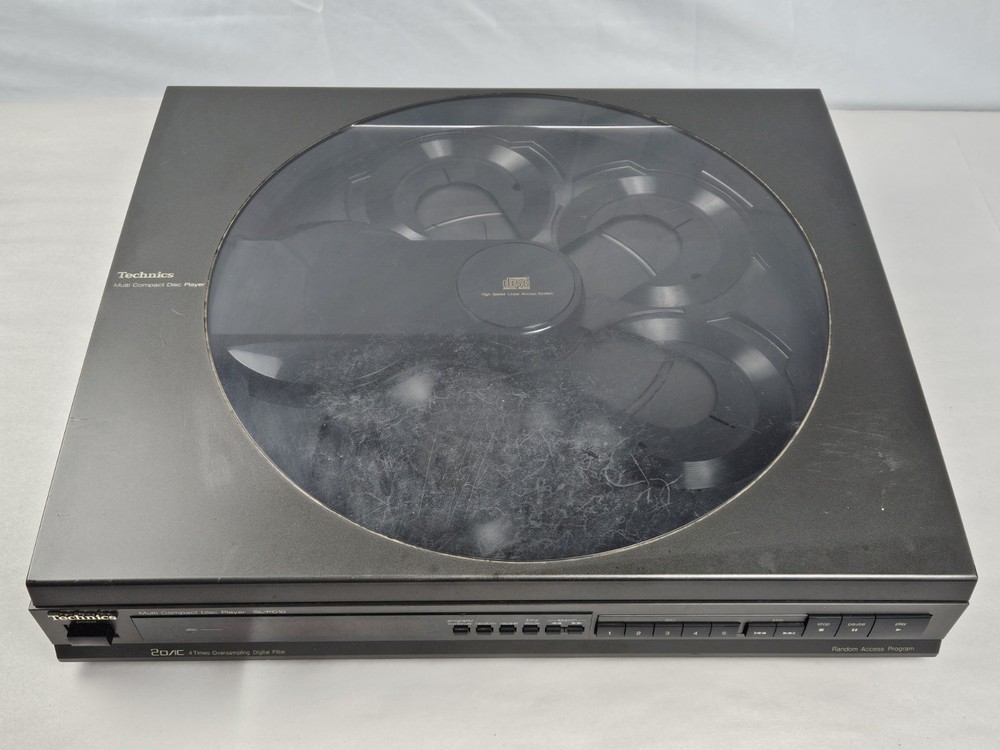 Technics SL-PC10 Multi Compact Disc Player 5 Disc CD Changer Tested Working