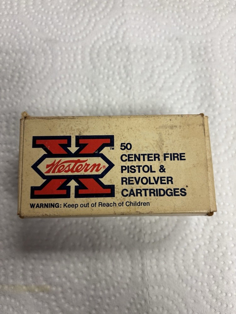 Western Vintage.38 Special Empty Ammunition Box