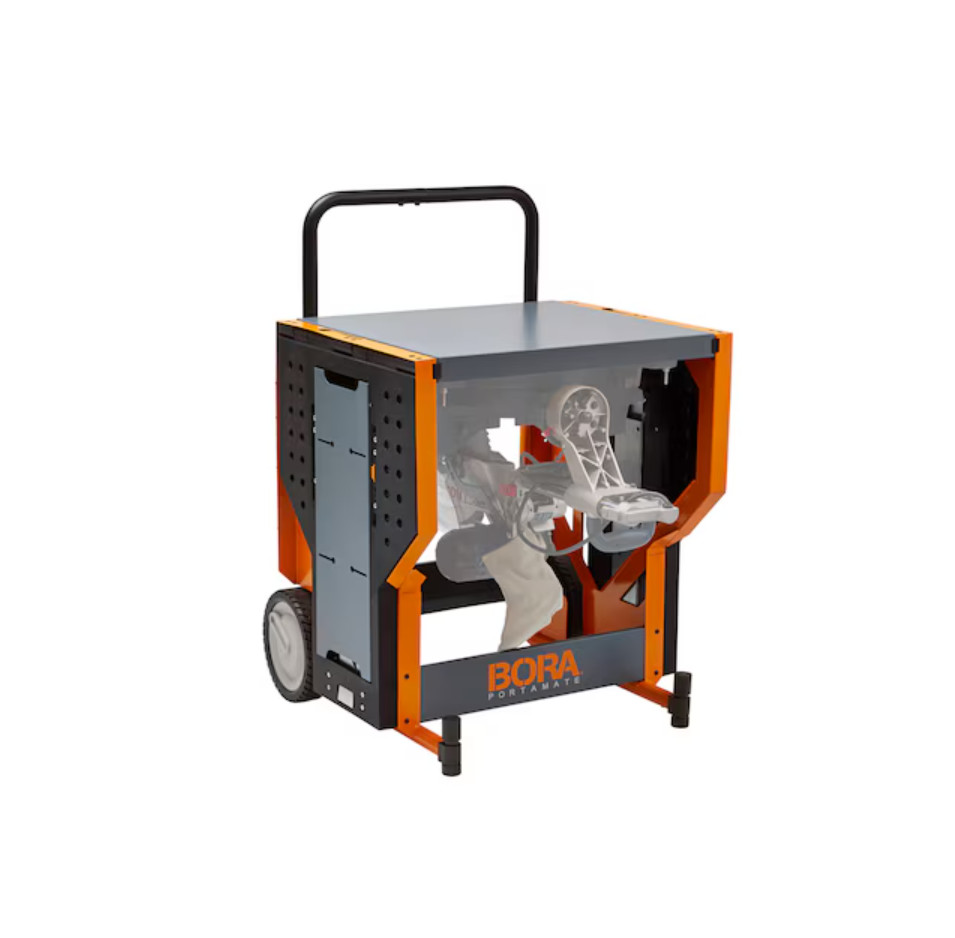 Bora Portacube STR Miter Saw Stand Steel Rolling Adjustable Free Shipping