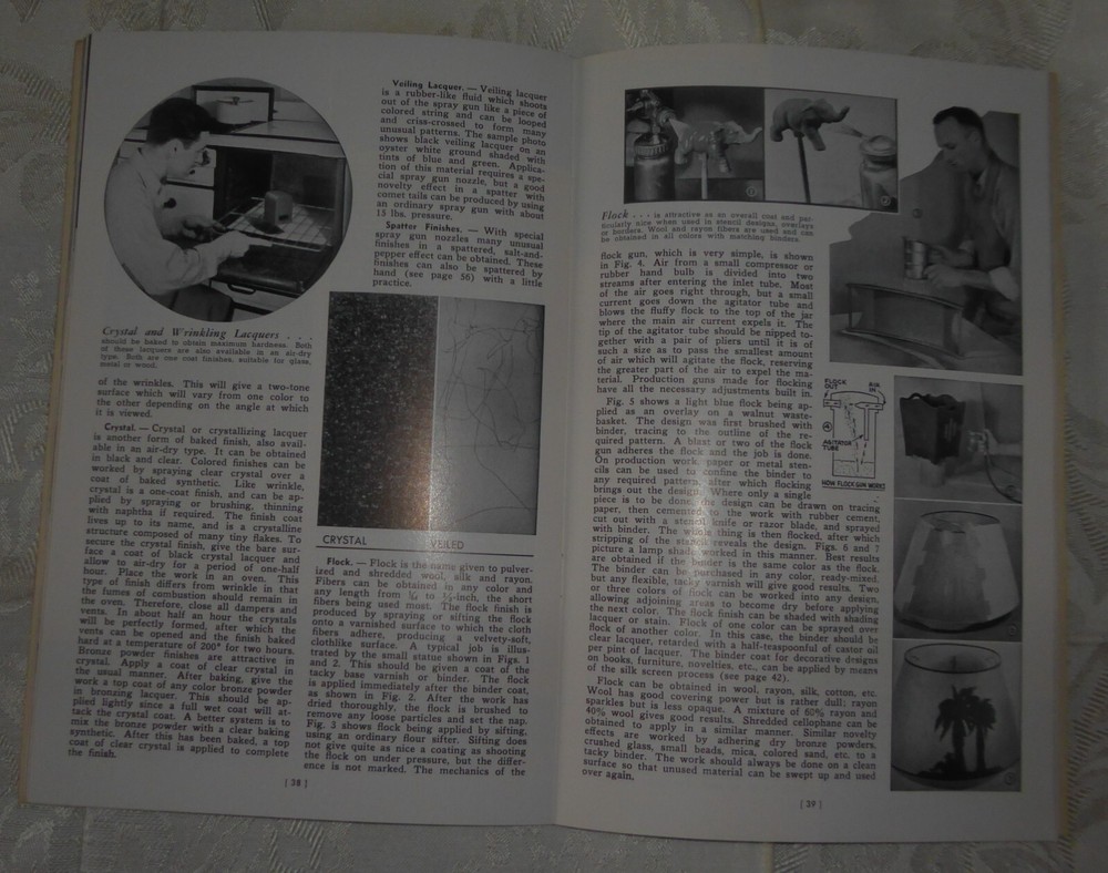Vintage 1940 Practical Finishing Methods Book No 4543