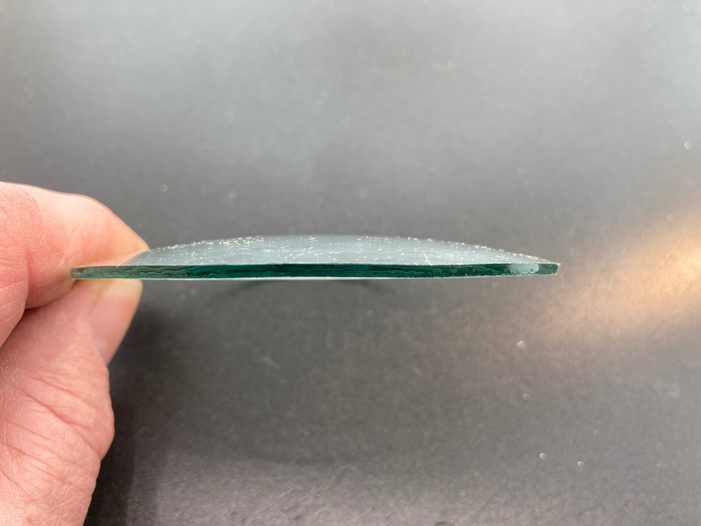 3 5/16" Round Convex Clock Glass