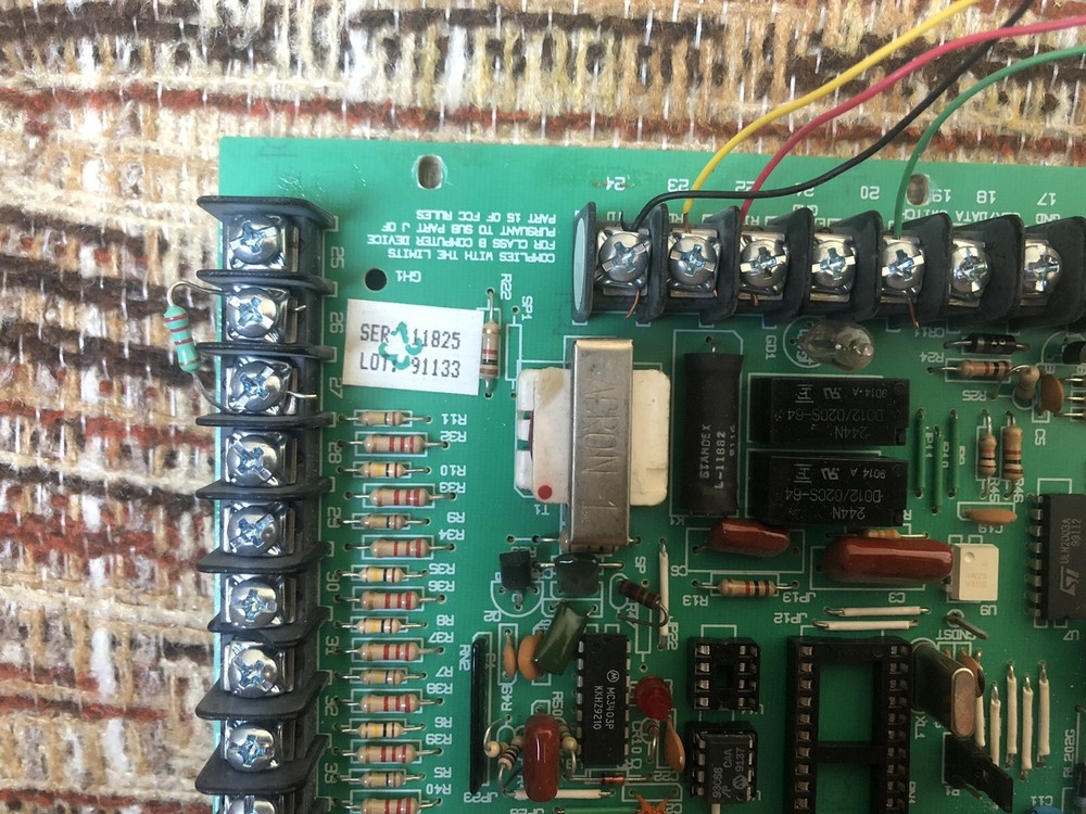 Scantronic Security Panel Tested Works Vintage Alarm System