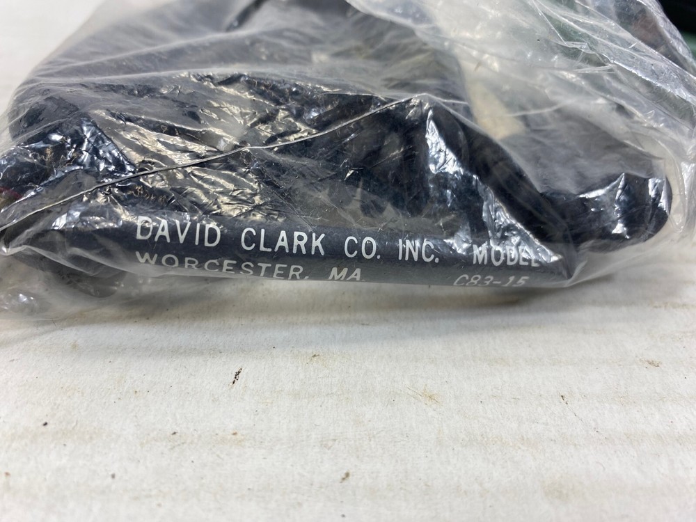 David Clark Vintage Headset w/mic, Model H3330