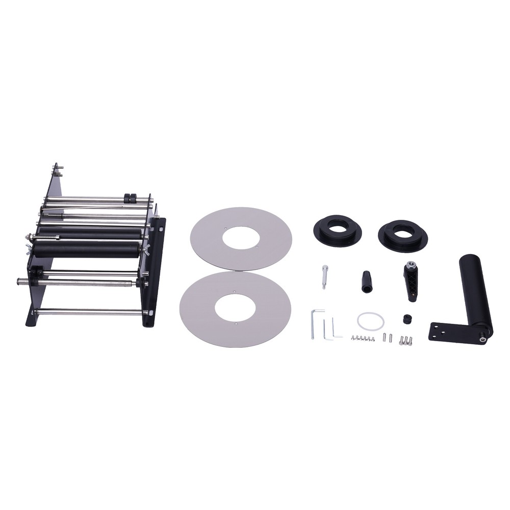 MT-30 Round Bottle Labeling Machine Semi-automatic Manual Label Printer Maker
