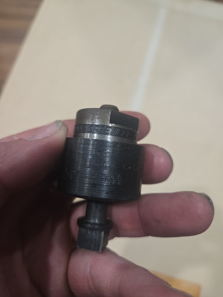 Vintage Greenlee 1 1/8 DIA