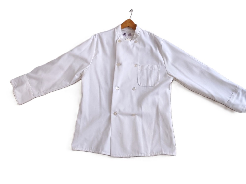 WHITE CHEFS JACKET NEW !