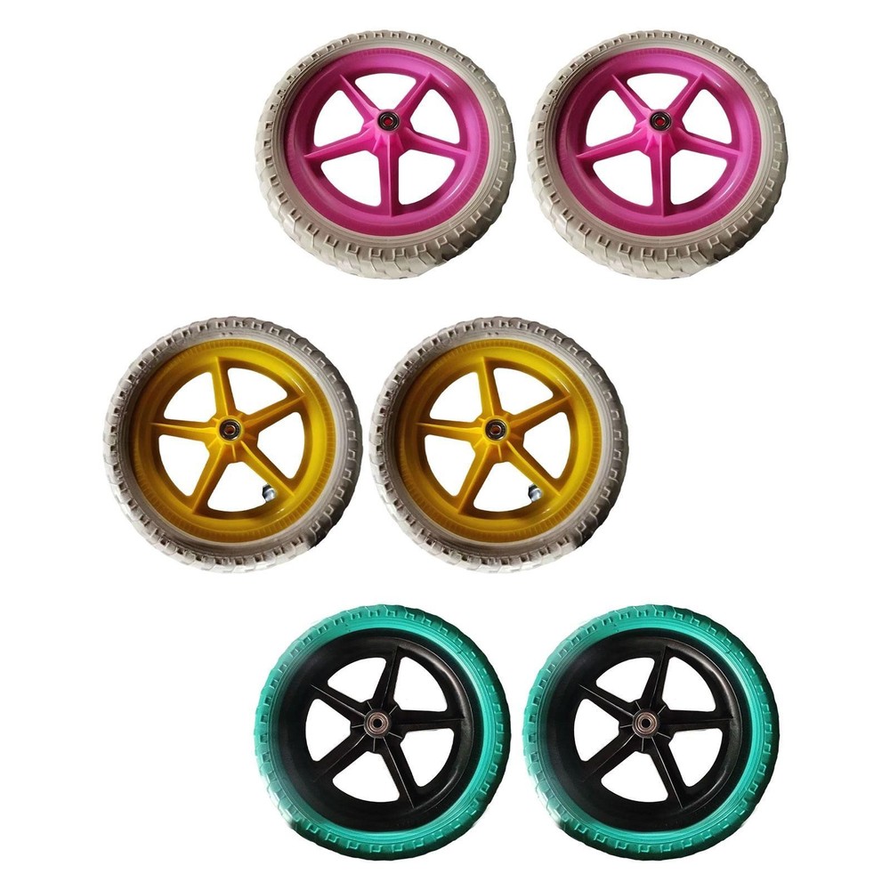 1 Pair Balance Bike Replace Wheels Training Wheels Lightweight