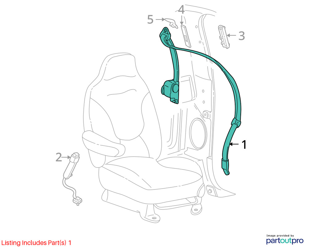 2004 MAZDA RX-8 A/C Evaporator Core and Case Assembly 04