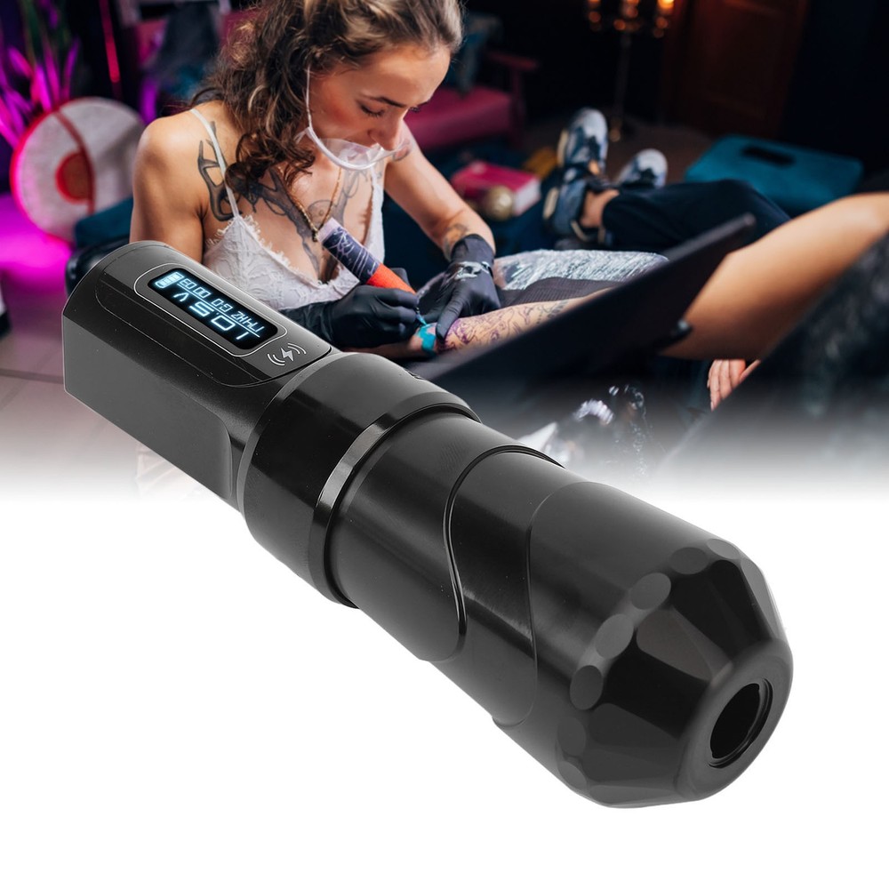 2pcs Wireless Tattoo Machine Pen With 2000mAh Battery NEW↑